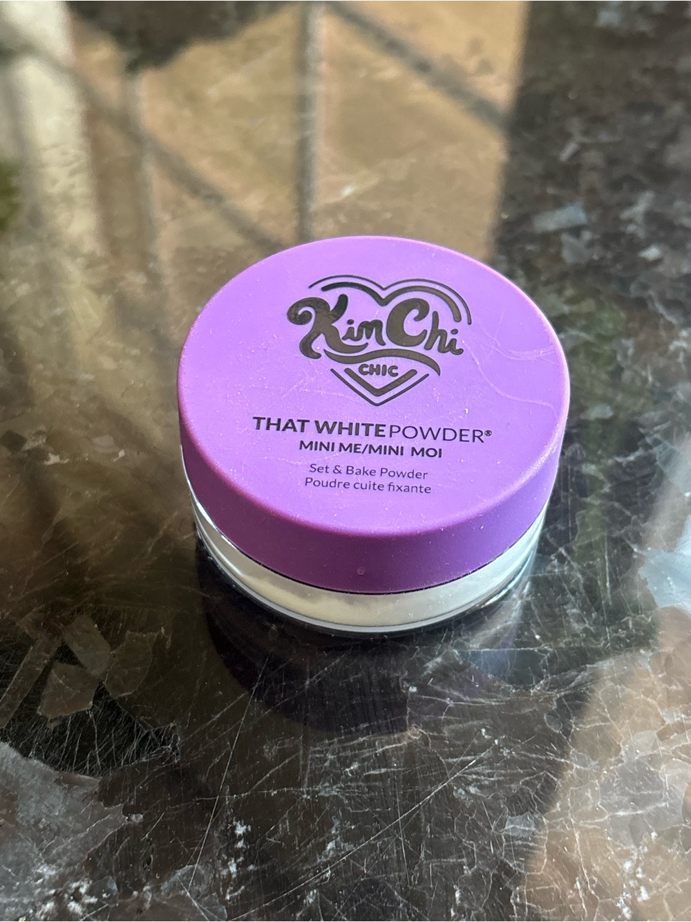Kimchi Chic Beauty Mini Setting Powder - That White Powder
